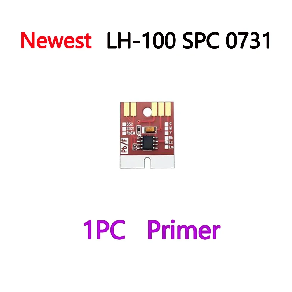 LH100 SPC 0597 UV خرطوشة الحبر رقاقة دائمة لميماكي UJF-3042 UJF-6042 UJV-160 SPC-0597 UV خراطيش الحبر رقاقة LH 100