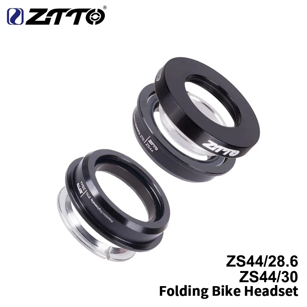 ZTTO MTB Rennrad CNC Headset 1 1/8"-1 1/2" abgedichtetes Lager 1,5 konisch 28,6 gerades Rohr Fahrradgabel internes Lenklager – Detail 3