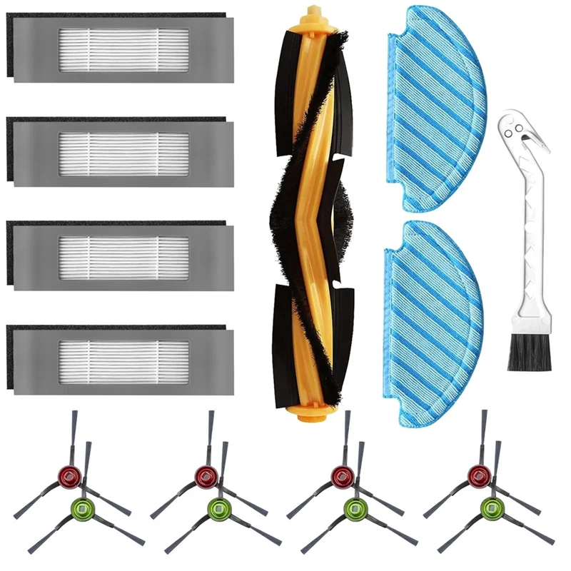 A005-аксессуары для Ecovacs Deebot N8/N8+/N8 Pro/N8 Pro+/T8/T8+/T8/T9/T9+/OZMO 950/920Основные щетки, фильтры, боковые щетки