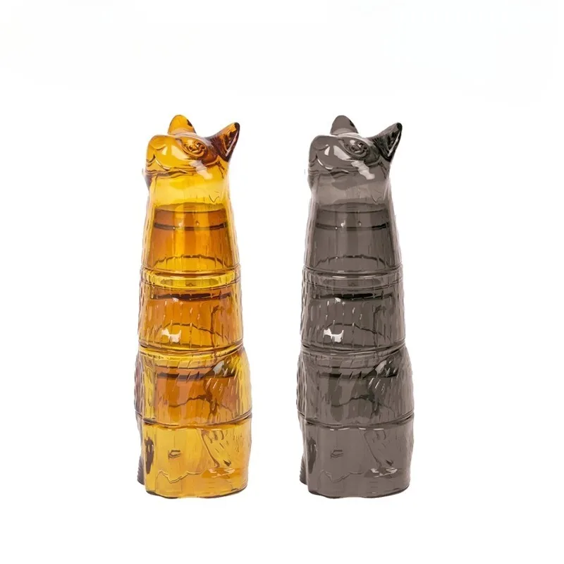 Unique Cat Lover Gift,Fun Creative Home Bar Decor, Cute Kitchenware Present for Women