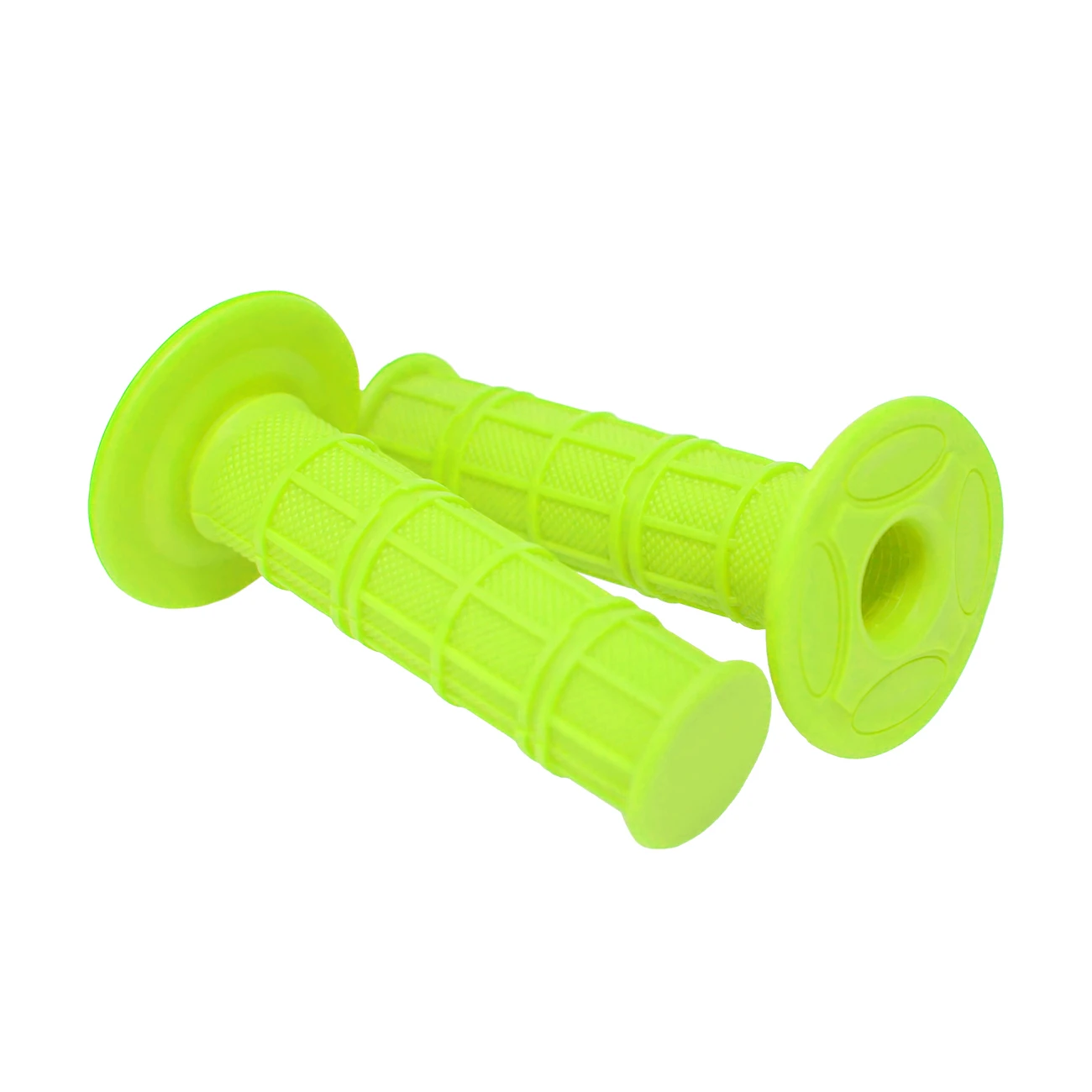 sthus Green Rubber Twist Throttle Handle Hand Grips For ATV YCF Pit Dirt Bike Moto Cross