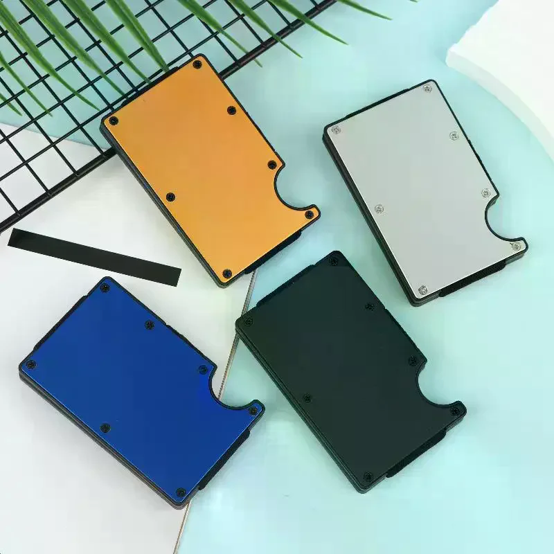 1Pcs Credit Card Holder Money Clip Minimalist Wallet For Men And Women Ultra Thin RFID Wallet