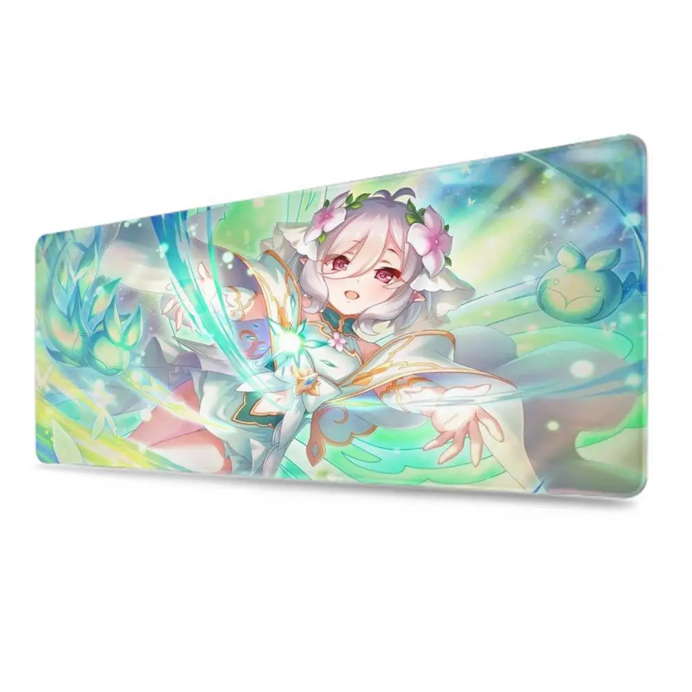 Princess Connect ReDive Kokkoro Mousepad Large Gaming Mouse Pad LockEdge Thickened Computer Keyboard Table Desk Mat