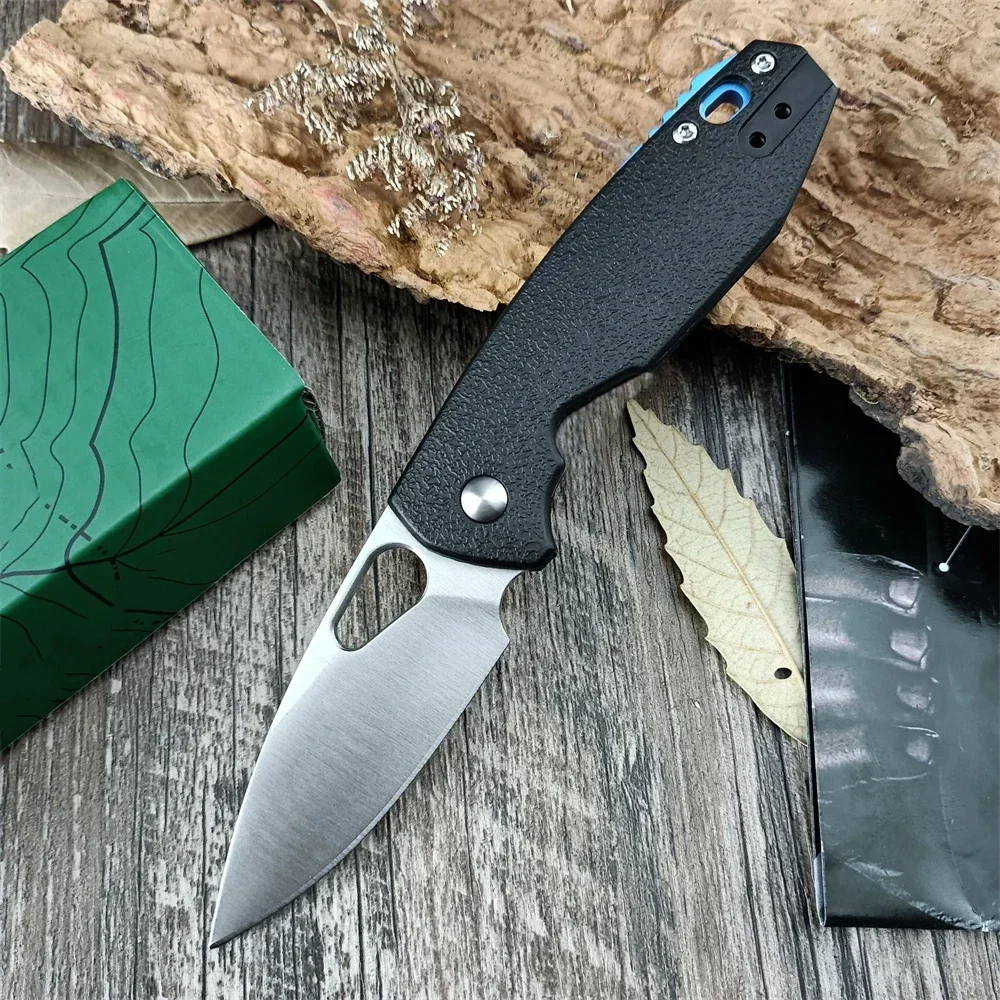 Hot Sale CR 5390 EDC Hunting Pocket Folding Knife Camping Pocket Knives 8Cr13Mov Blade Nylon Glass Fiber Handle Survival Tools