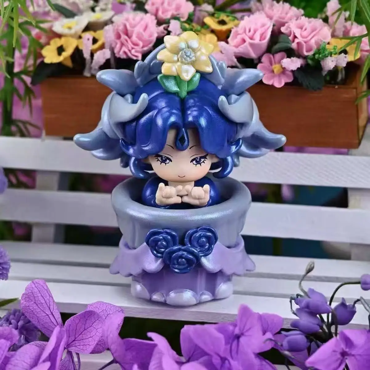 

Sweet Emily a Momo Flower Stream Story Series Blind Box Cute Mystery Box Collection Toy Model Decorations Surprise Gifts