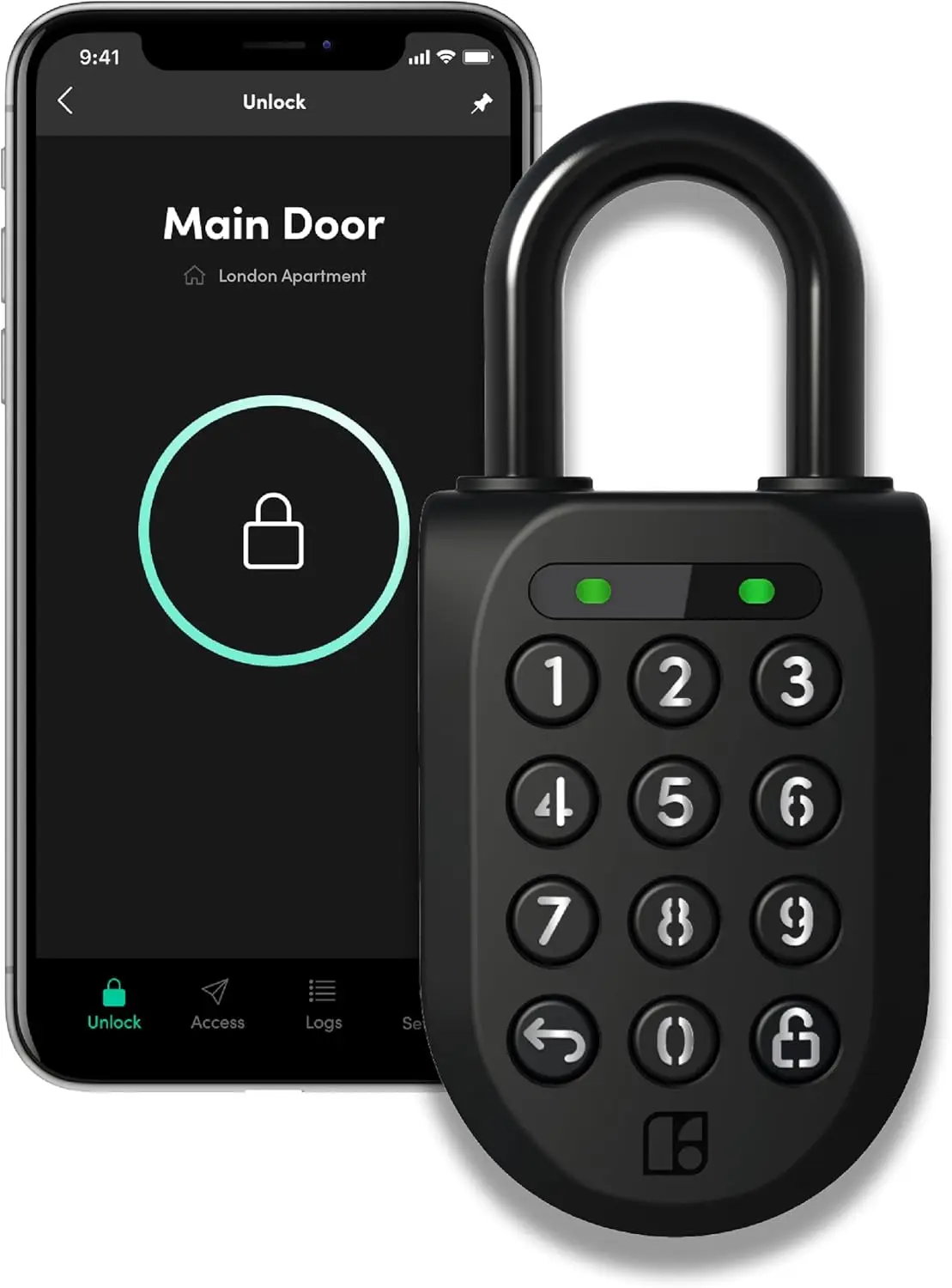 

New Smart Padlock 2 (SP2), The Toughest Smart Padlock – Generate Access from Anywhere with The Mobile app (iOS/Android) –