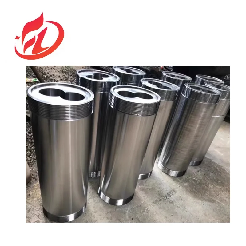 

New Twin Screw Food Extruder Front Barrel Spare Parts Steel 200kg/h Capacity High Productivity