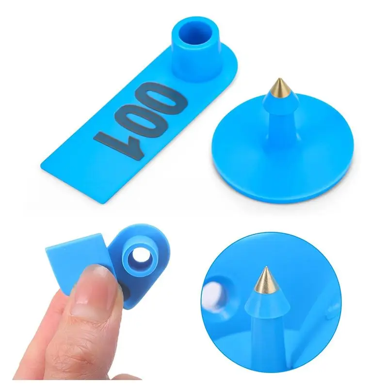 

Y74A-300 шт. ушные бирки для скота: овец, коз, крупного рогатого скота, коров, свиней, собак, оленей, лошадей — для идентификации сельскохозяйственных животных