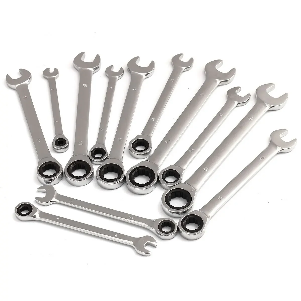 

1 Piece Ratcheting Combinationwrenches Spanner Hand Tool Torque Gear Socket Universal Tools