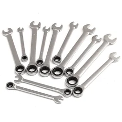 1 Piece Ratcheting Combinationwrenches Spanner Hand Tool Torque Gear Socket Universal Tools