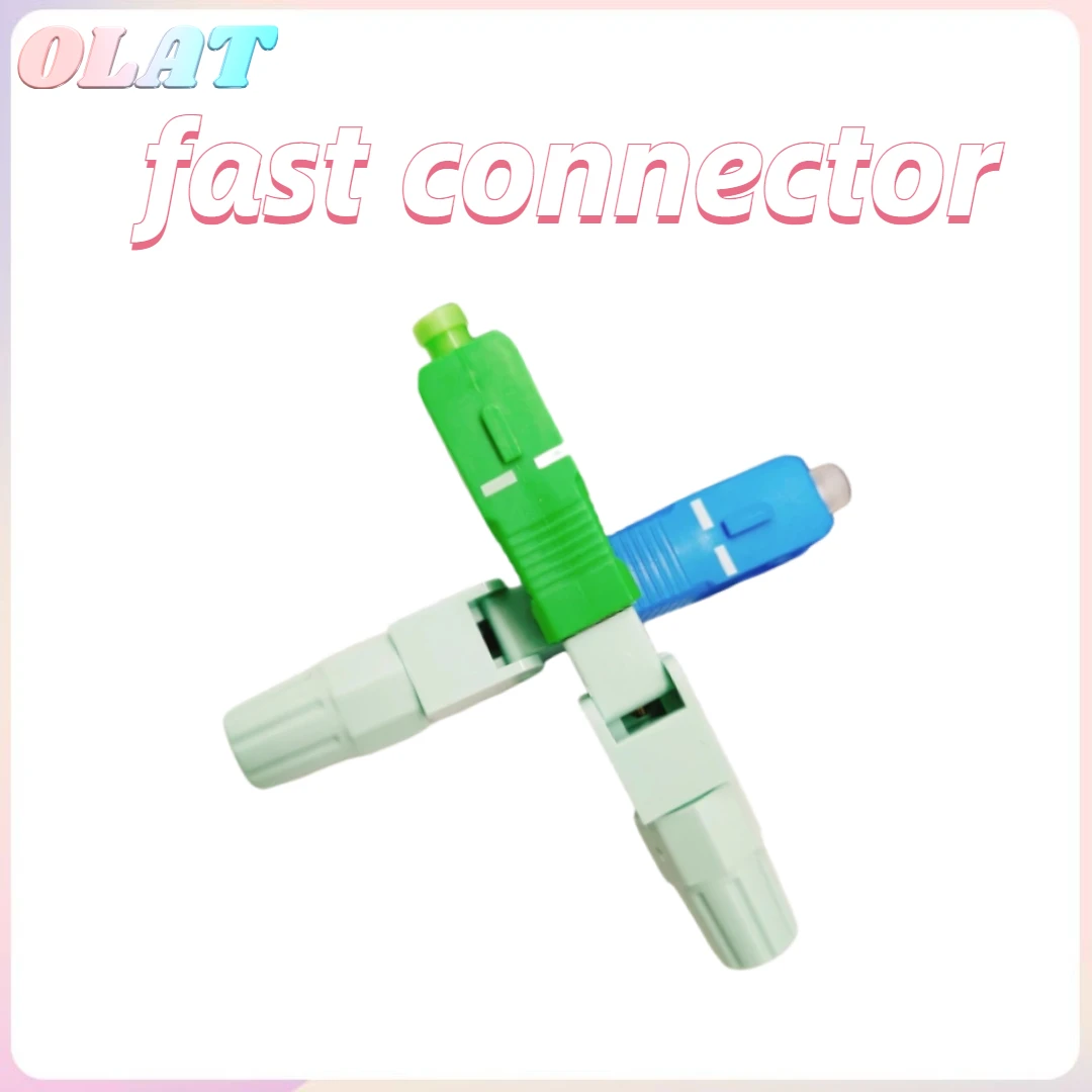

New SC APC UPC FTTH fiber connector apc Fiber Optic Connector Tool SM Single-Mode Optical Fast Connector