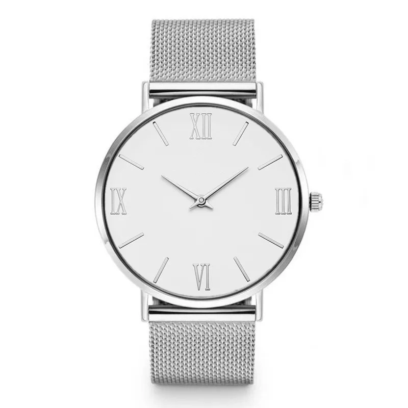 Fashion Women\'s Watches Simple Analog Ladies Quartz Wristwatch Stainless Steel Mesh Strap Luxury Top Brand Women Watches Reloj