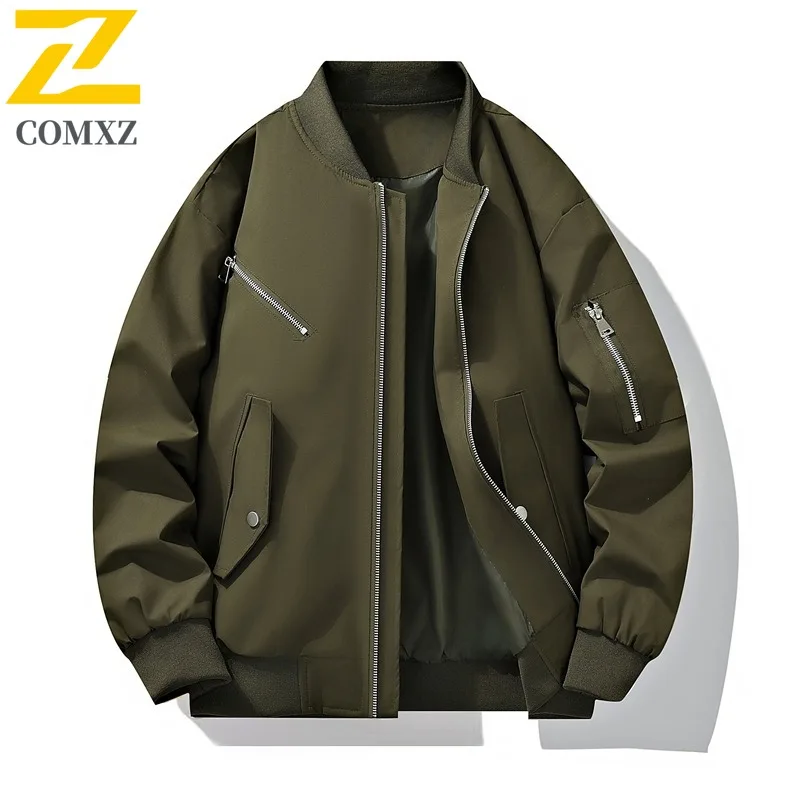 

COMXZ Outdoor Coat Windproof Minimalist Brand Design Cycling Travel Windbreaker Jacket Wear Resistant Hiking Men's Jackets