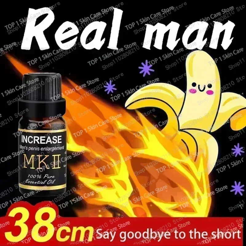 Penis Thickening Growth Massage Enlargement Oil Big Dick For Men Cock Erection Enhance Products Care XXXL Enlarge