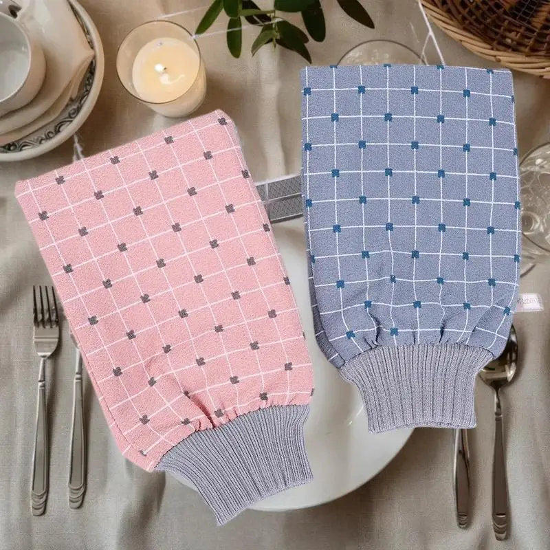 

1PCS Bath For Peeling Exfoliating Body Scrubber Glove Body Wash Mitt Rub Dead Skin Gloves For Shower Back Scrubber SPA Washcloth