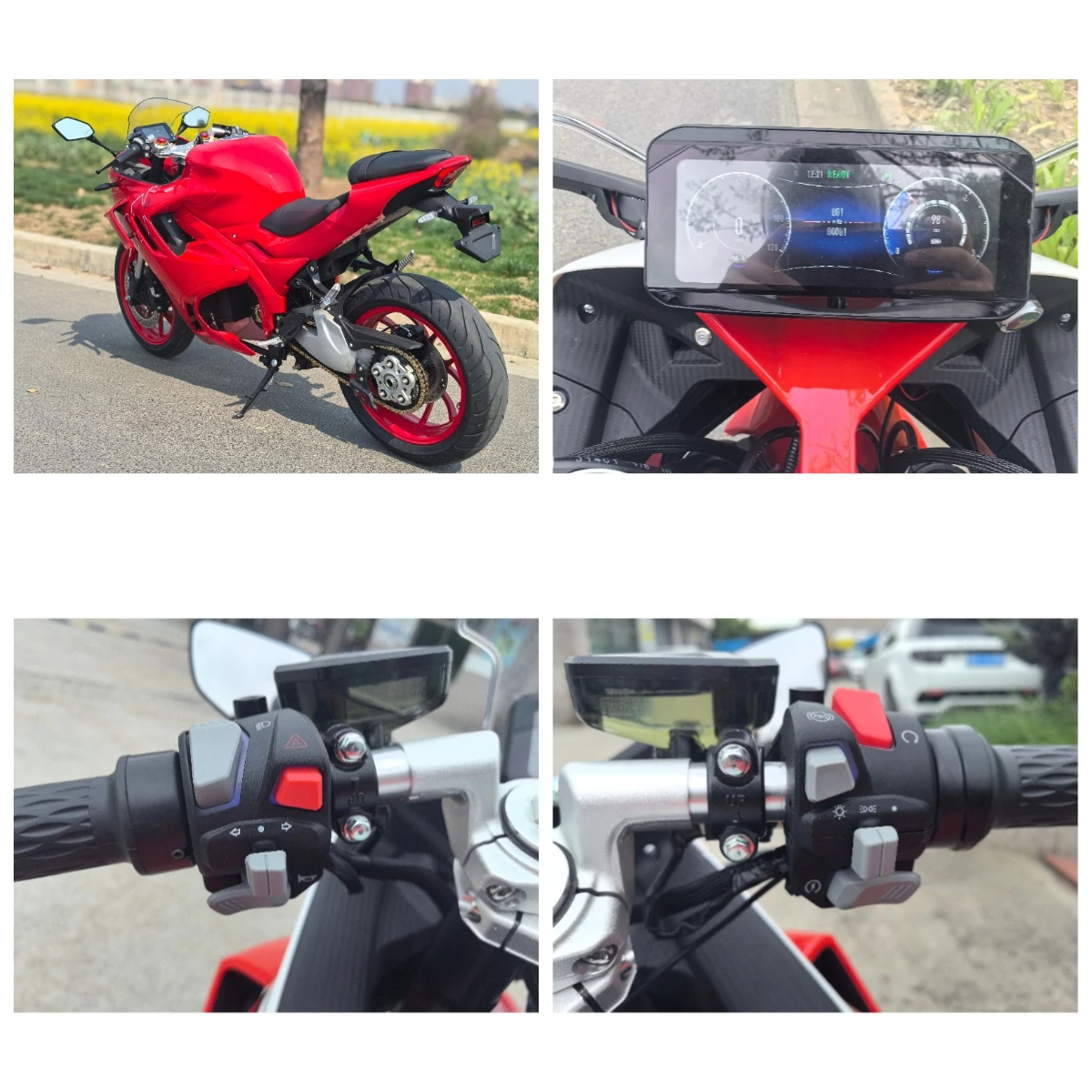 Krono Wild 7000W Ultra-Power Electric Motorbike 150km/h Speed Rugged Frame Off-Road E-Motorcycle
