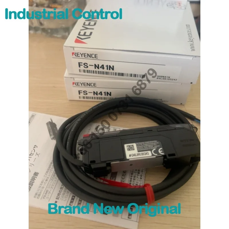 KEYENCE, FS-N41N, Fiber Amplifier, New Generation OLED Display High Function NPN