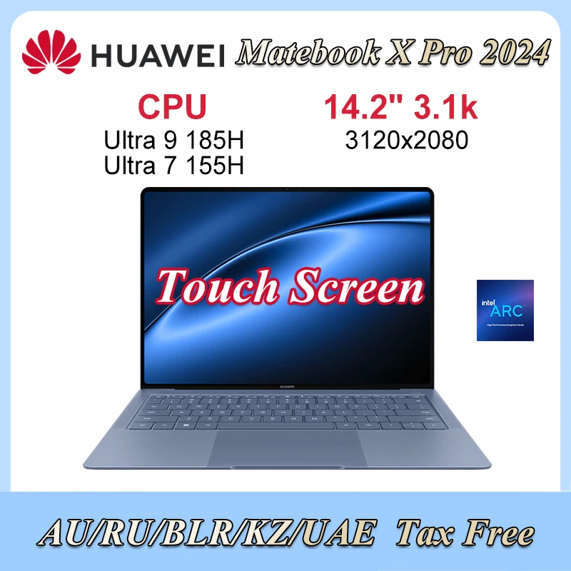 Test i opinie o laptopie HUAWEI MateBook X Pro z procesorem Intel Core Ultra7 155H