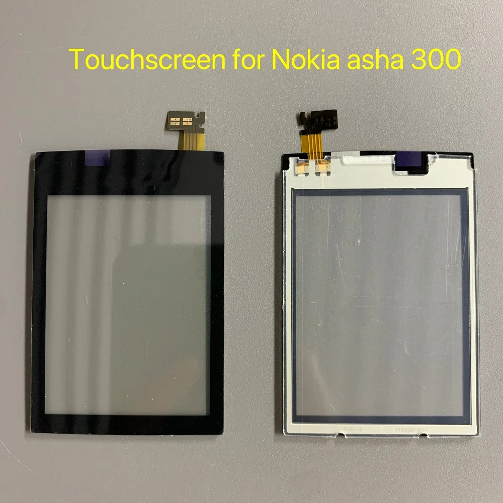 Mobile Phone Touch Panel For Nokia Asha 300 N300 Touch Screen Digitizer Sensor For Nokia Asha300 N300 Front Glass Replacement