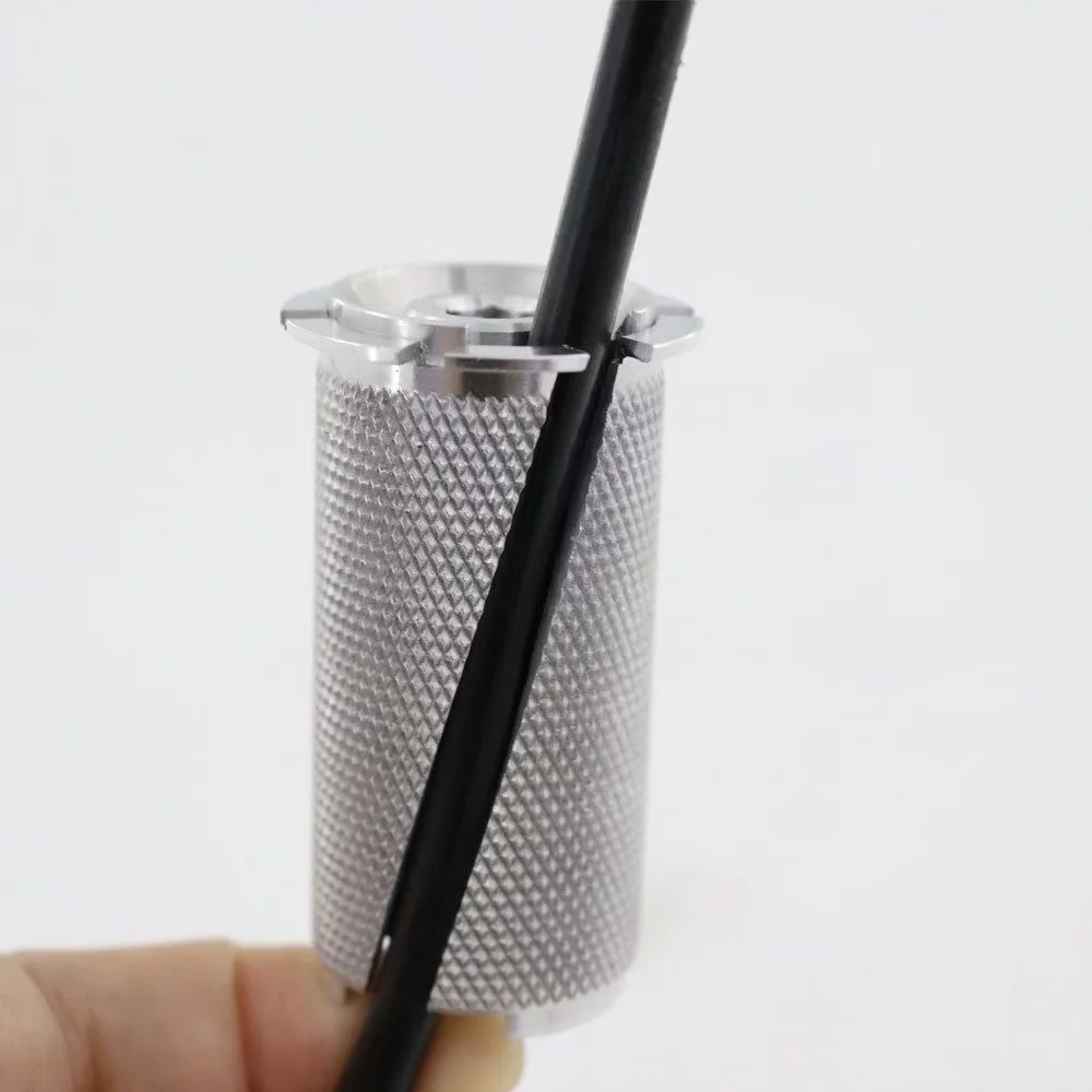 Alloy Bicycle Fork Steerer 1-1/8'' Headset Expander Compressor Internal Cable Handlebar Riser Adapter Mtb Road Bike Accessories