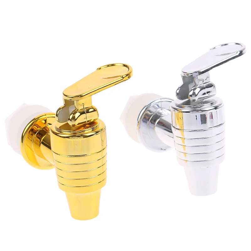 1Pc 17mm Wine Barrel Plastic Faucet Valve Switch Tap Wine Jar Juice Can Drink Bottle Faucet Jar Barrel Water Tank Faucet