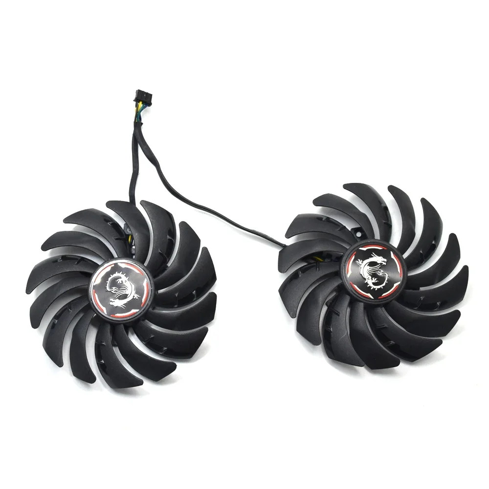 Video Card Fan For MSI GeForce RTX 2080 2080Ti GAMING X TRIO 95MM PLD10010B12HH 85MM PLD09210S12HH Graphics Card Cooling Fan