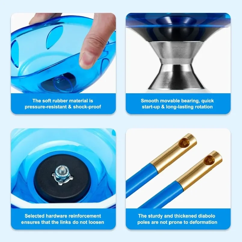 Przenośny Diabolo Chińskie Yoy – Kids Outdoor Gear recenzja i cena
