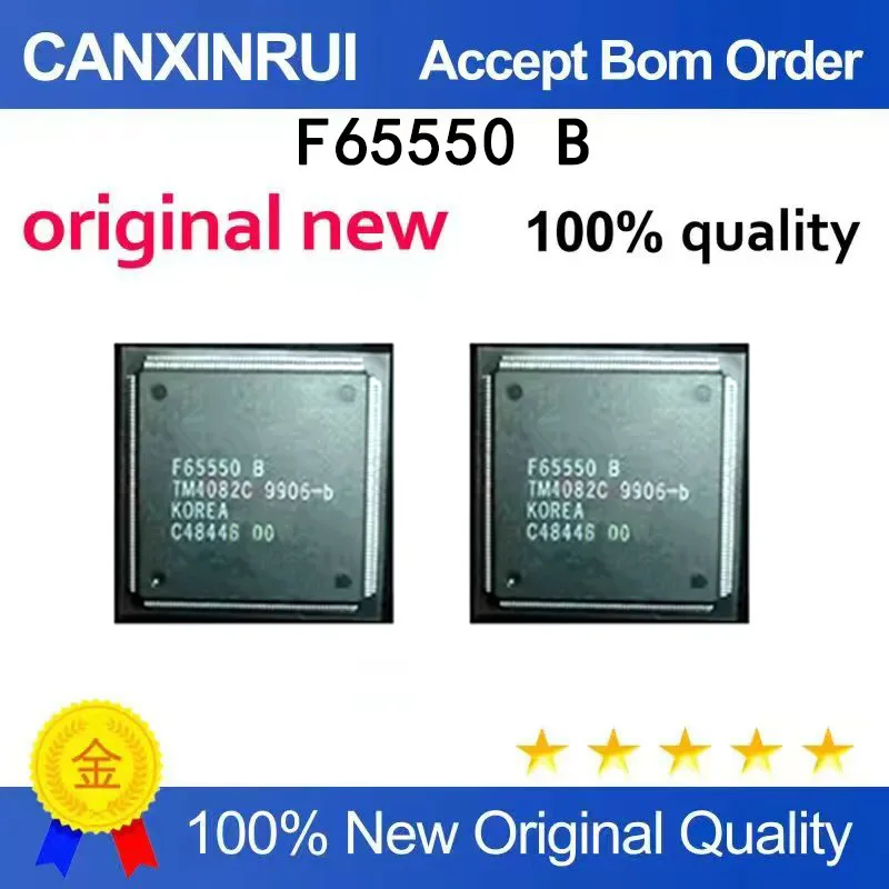 (5pcs-100pcs）Brand new original F65550 B QFP208 package CHIPS in stock