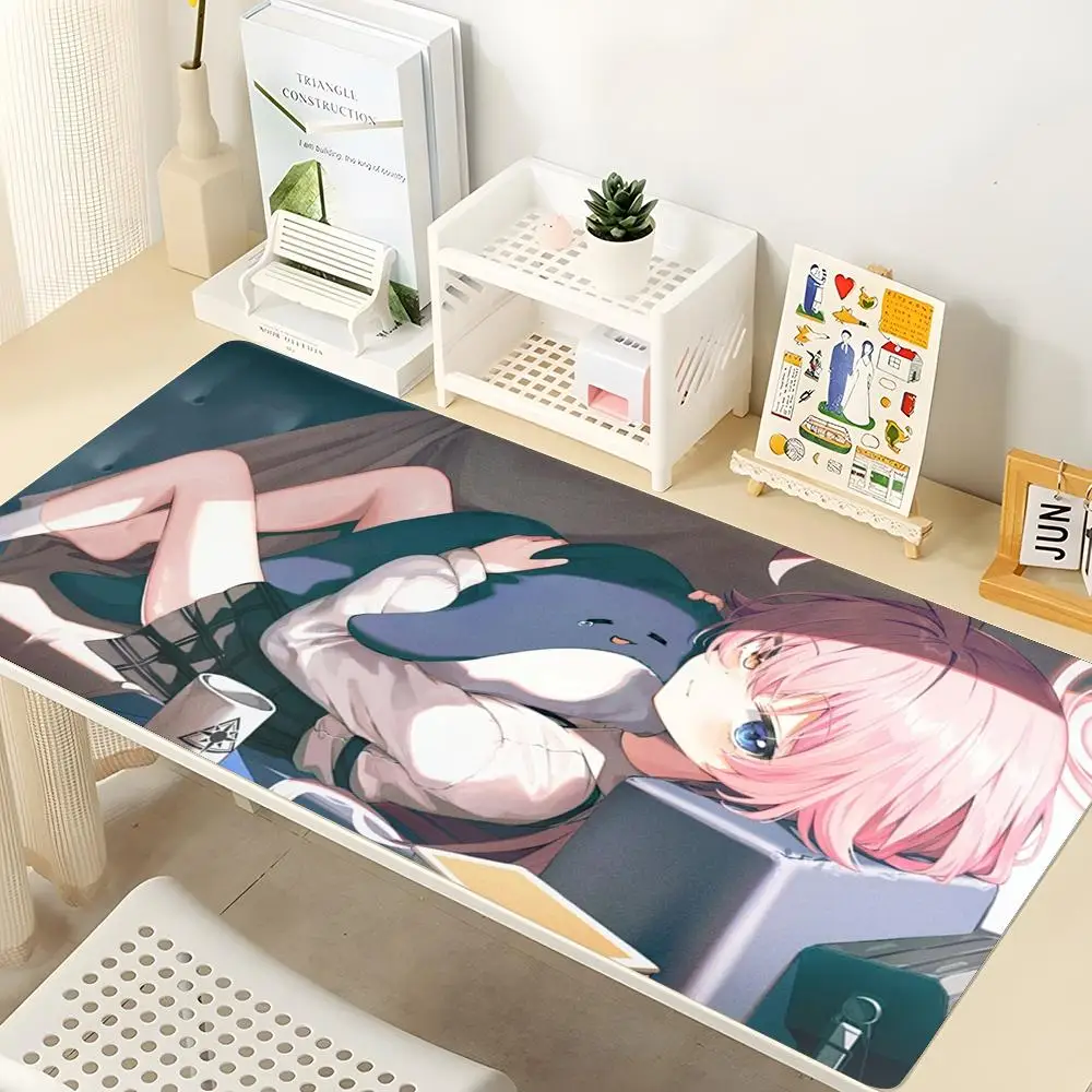 Anime Takanashi Hoshino Anime Mouse Pad Gaming Mousepad Astratto Grande 800x400x2mm MouseMat Gamer XXL Mause Tappeto PC Scrivania