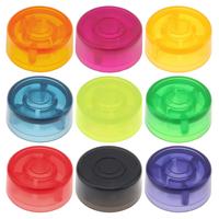 1 Piece Plastic Lightweight Guitar Effect Pedal Foot Switch Protection Cap, Colorful Pedal Foot Nail Cap