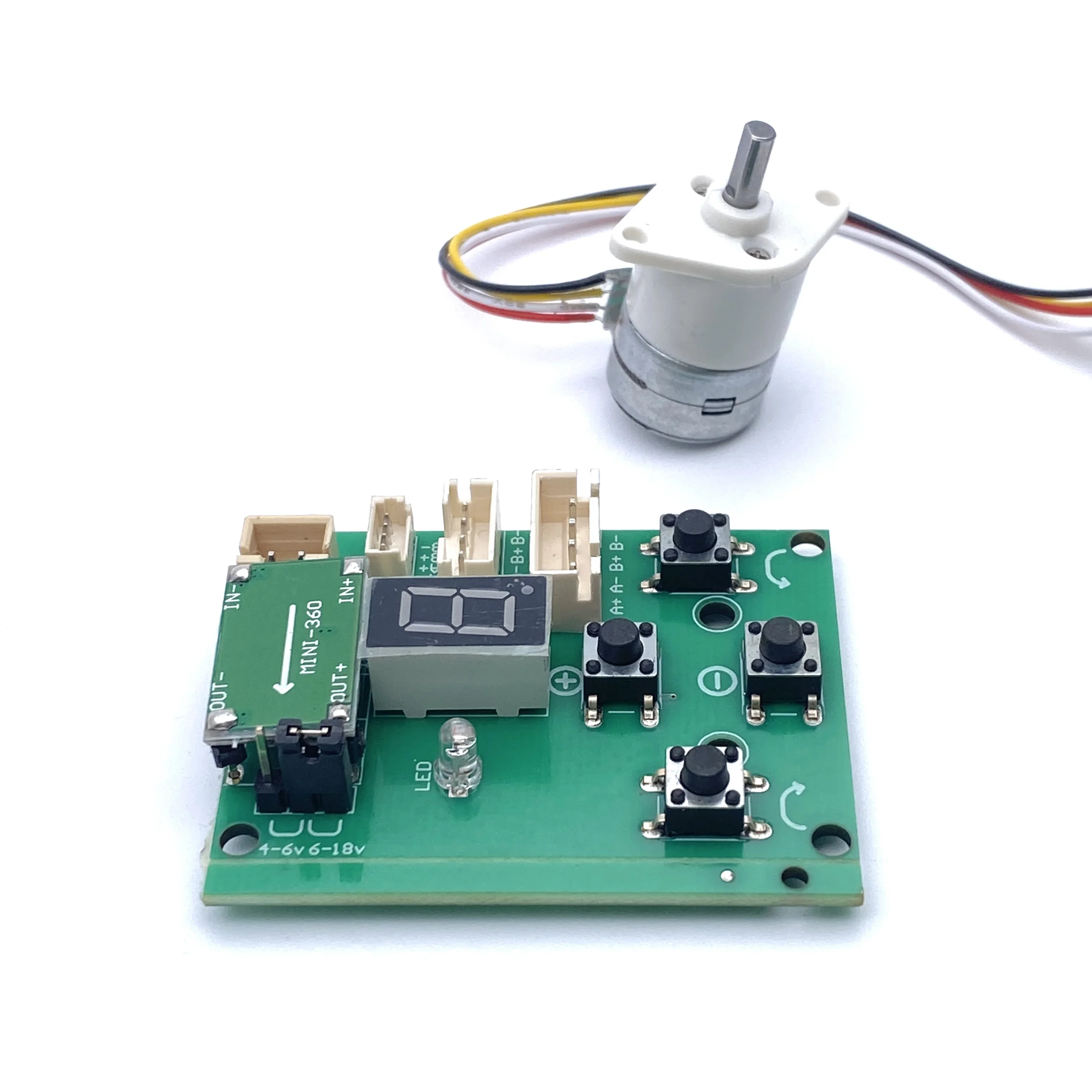 Precision 15mm 2-Phase Metal Gear Stepper Stepping Motor Micro Ratio 1:10/50/100/298 Monitor High Quality Low Noise Motors