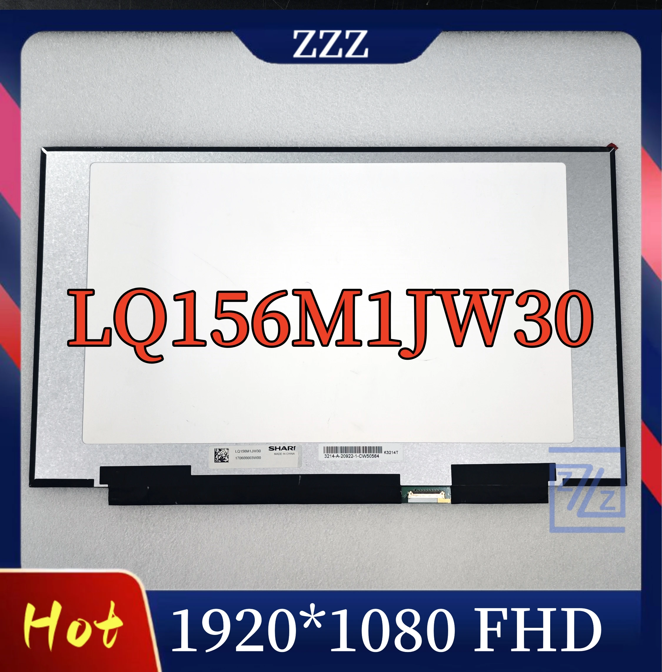 Imagem -01 - Tela do Lcd para o Portátil 15.6 Polegadas Tela do Lcd sem Toque Ips Fhd 1920x1080 Edp 40 Pinos Lq156m1jw30 tela do lcd para o portatil 156 polegadas tela do lcd sem toque ips fhd 1920x1080 edp 40 pinos lq156m1jw30 01