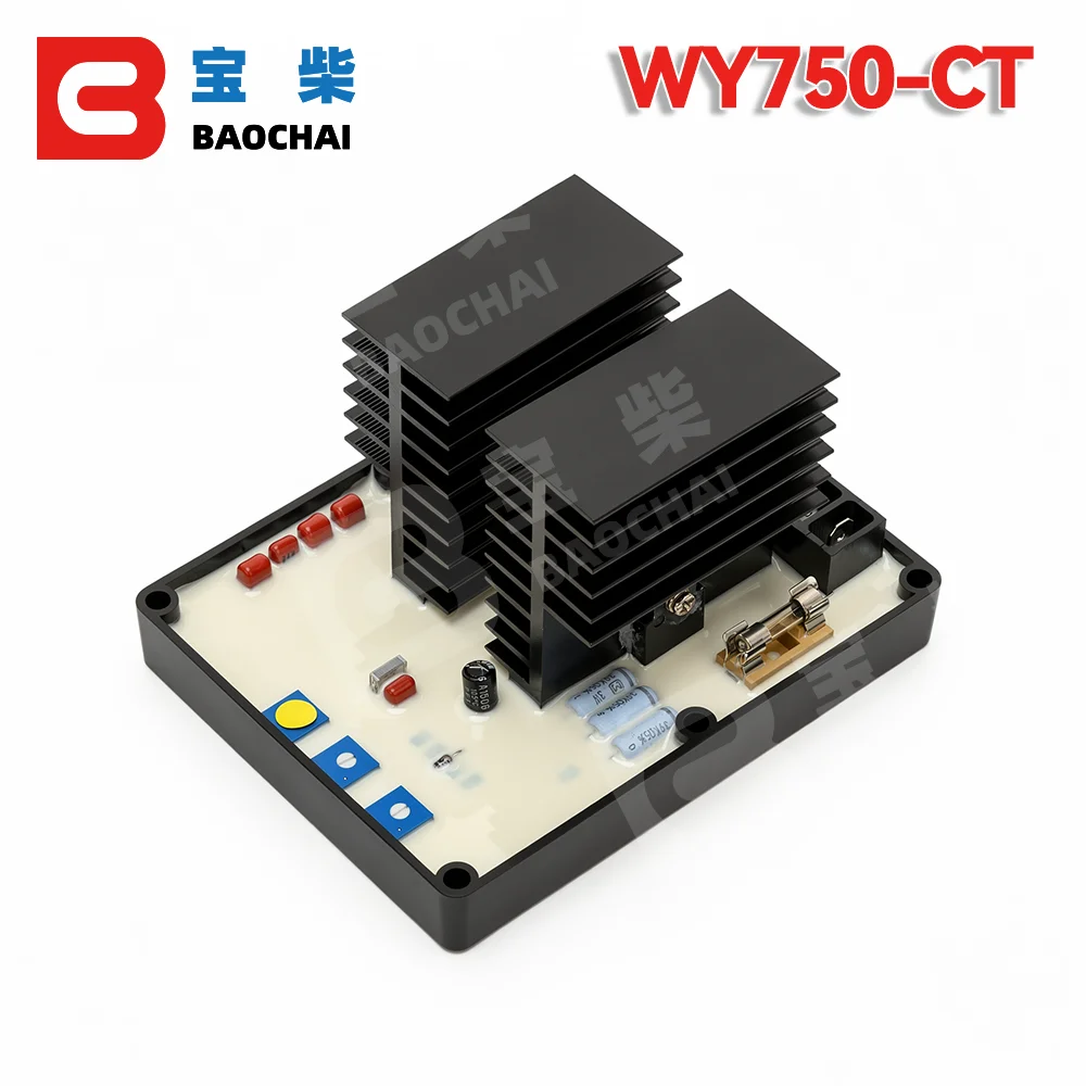 WY750CT AVR Automatic Voltage Regulator Board DC Magnet Stabilizing Module For Generator