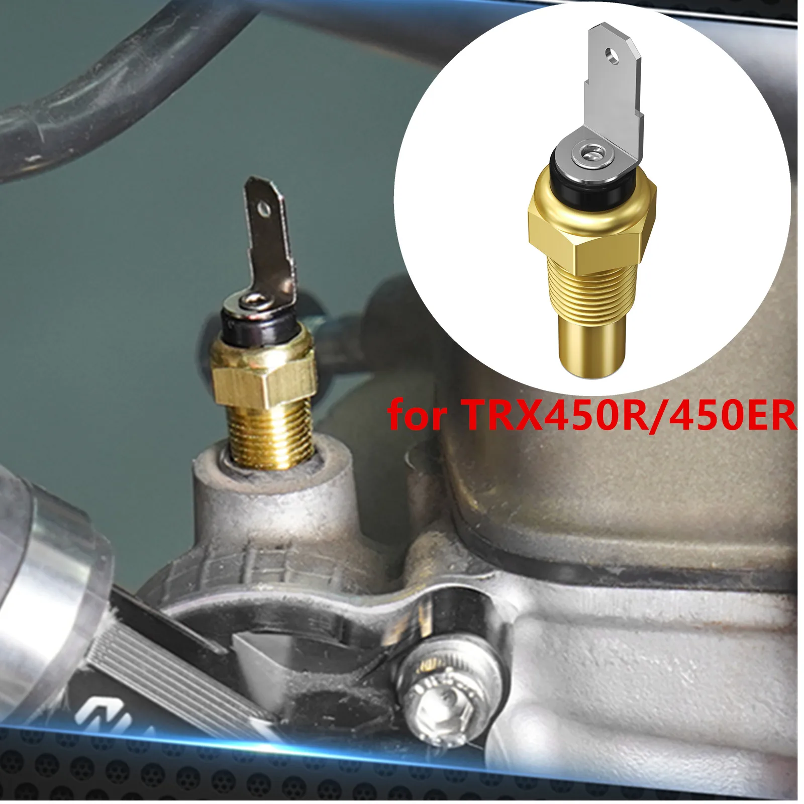 

For TRX450ER 2006-2014 Thermostat Sensor High Sensitive Seal Temperature Sensor For Honda TRX450R 2006-2009 2007 ATV Accessories