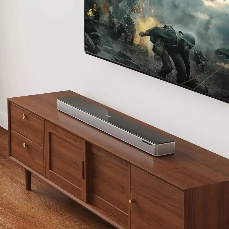 Système audio de cinéma maison MAX 7S, barre sonore TV en bois, bouteilles de caisson de basses, AUX, USB, optique, 5.1