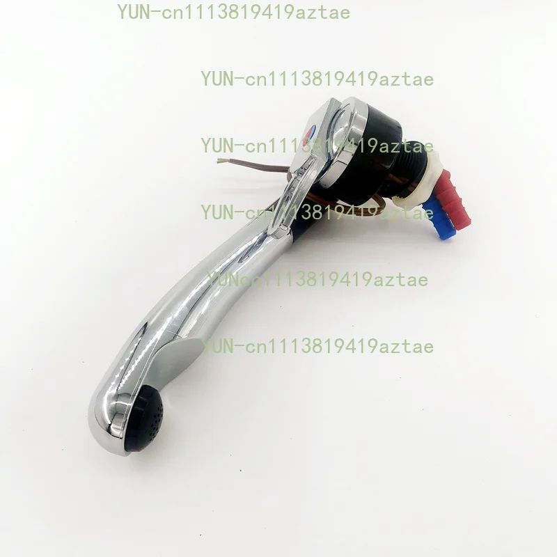 12V Electric Hot Cold Water Faucet, Built-in Micro Switch, for RV Camper Boat Marine Yacht, Same as Imported Model