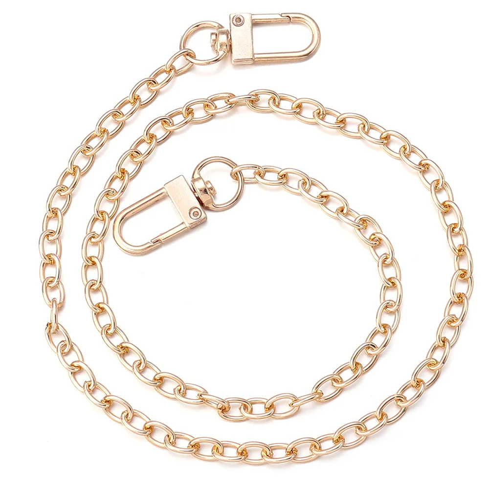 20-120cm Golden Silvery Chain Metal Chain Handle Replacement Chain For Jewelry Making Findings Bag Chain Strap Accessories
