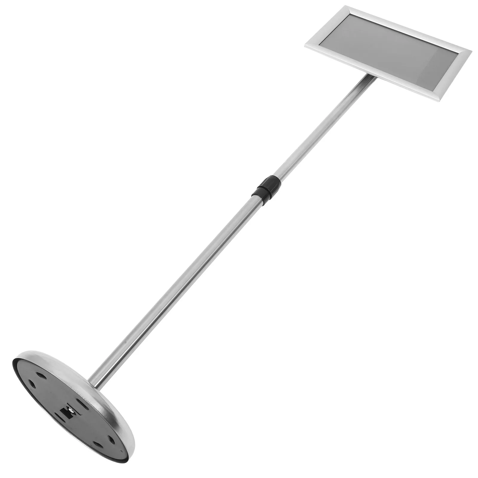 Poster Stand Floor Standing Sign Holder Large Sturdy Stainless Steel Portable Easy Assembly Disassemblable Space Saving For