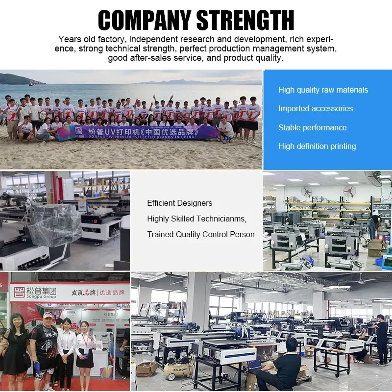 3050 UV Printer Epson Print head can print multi-function machine such as mobile phone cases and PVC cards