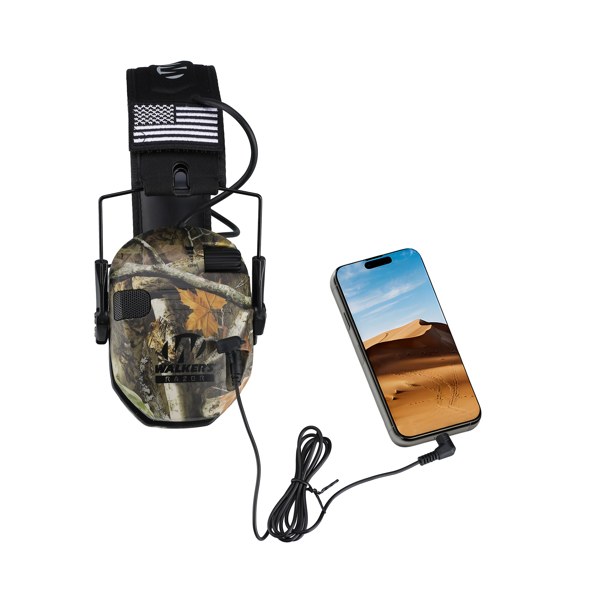 Шумоподавление для стрельбы, охотничьи электронные защитные наушники, складные наушники с усилением звука NRR 22 дБ, защита ушей