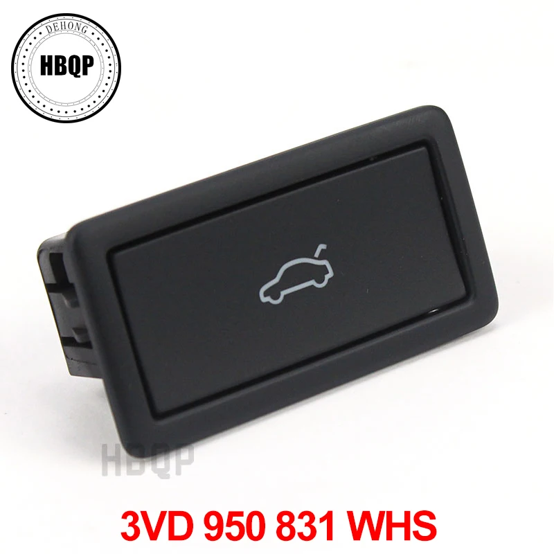 3VD959831 Electric Power Trunk Lock Control Switch Button Trunk Lid Lock For Skoda Octavia Superb Kodiaq Passat B8 3VD 959 831