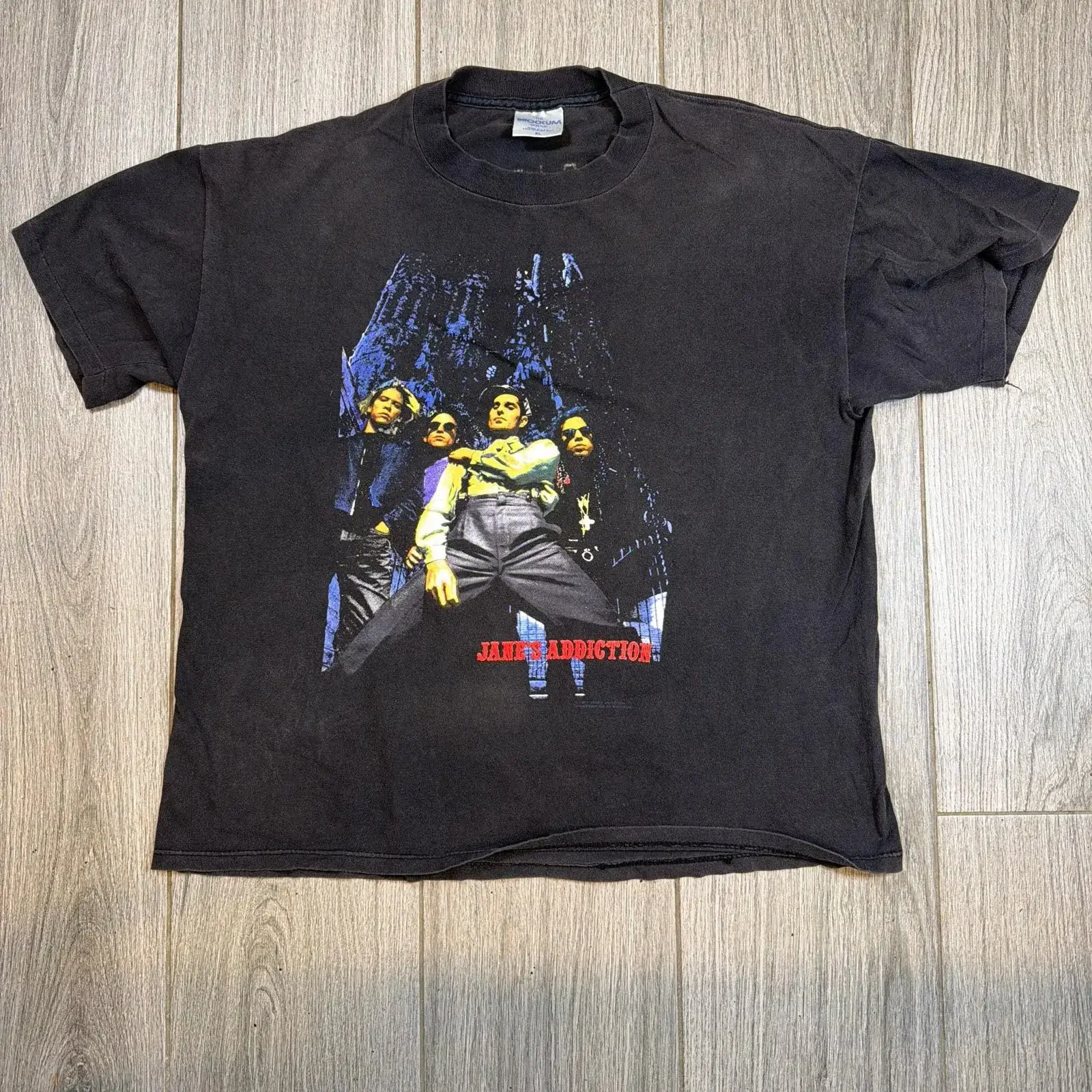 The 90 Jane amp 39 s Addiction Ritual de lo Habitual Tour Black T Shirt vintage Washed Top For Everyday Wear Comfortable