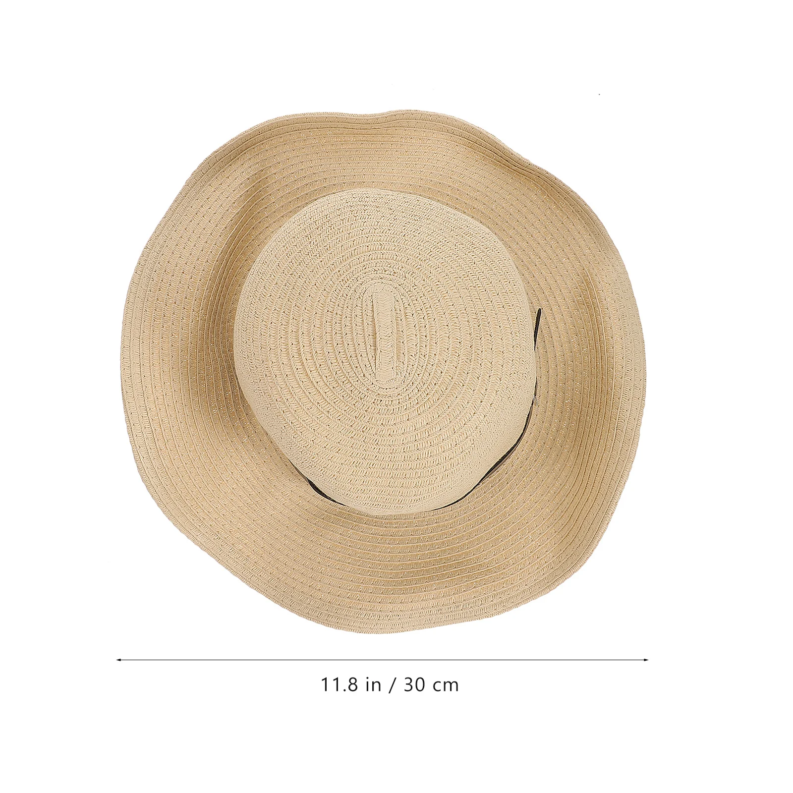 

Men'S Sun Hat Summer Beach Straw Wide Brim Floppy Foldable Hat Cream Lightweight For Outdoor Camping Hiking Fishing Travel