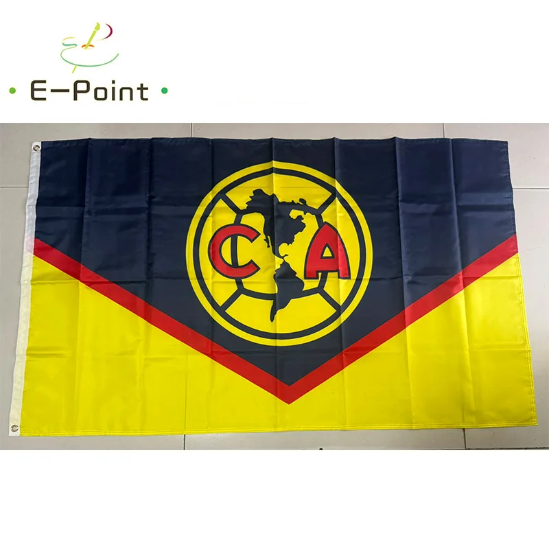 Club América Flag 3ft*5ft (90*150cm) Size Christmas Decorations for Home Flag Banner Gifts