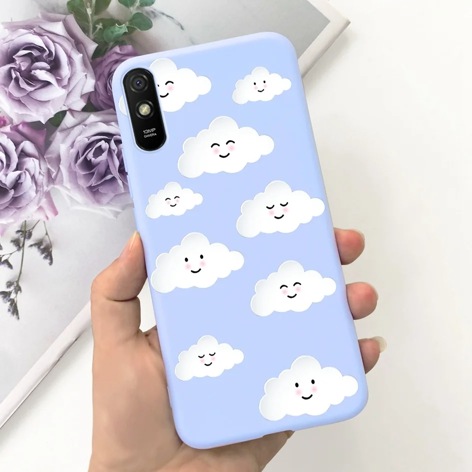 For Xiaomi Redmi 9A 9AT Case Lovely Astronaut Butterfly Soft Silicone Phone Back Cover For Xiaomi Redmi 9i Sport Redmi9a Hoesjes