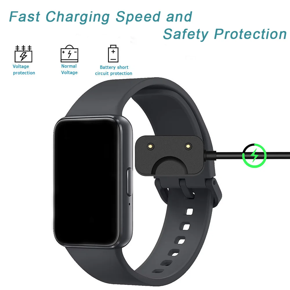 Charging Cable with USB/Type C for Samsung Galaxy Fit 3(SM-R390)Smartwatch,Including a Dock Adapter,Measuring 100CM/39.37 Inches image 3