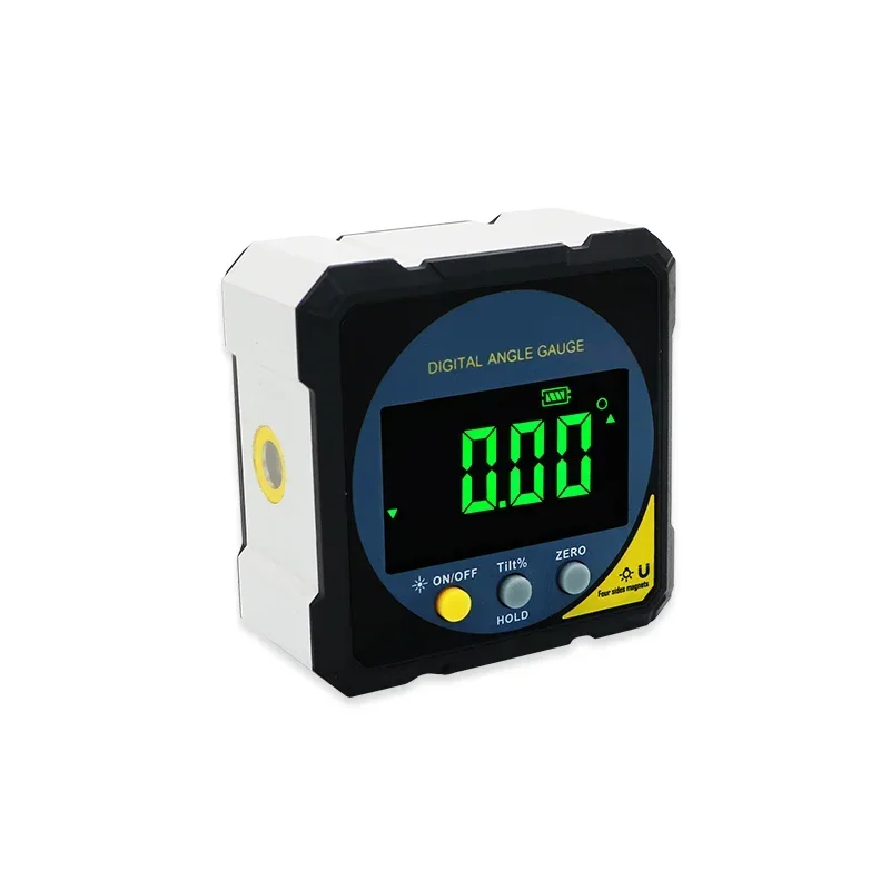 SHAHE 2-side Laser Digital Electronic Level And Angle Gauge Aluminum Framework With 4-sides Magnet Rechargeable Battery