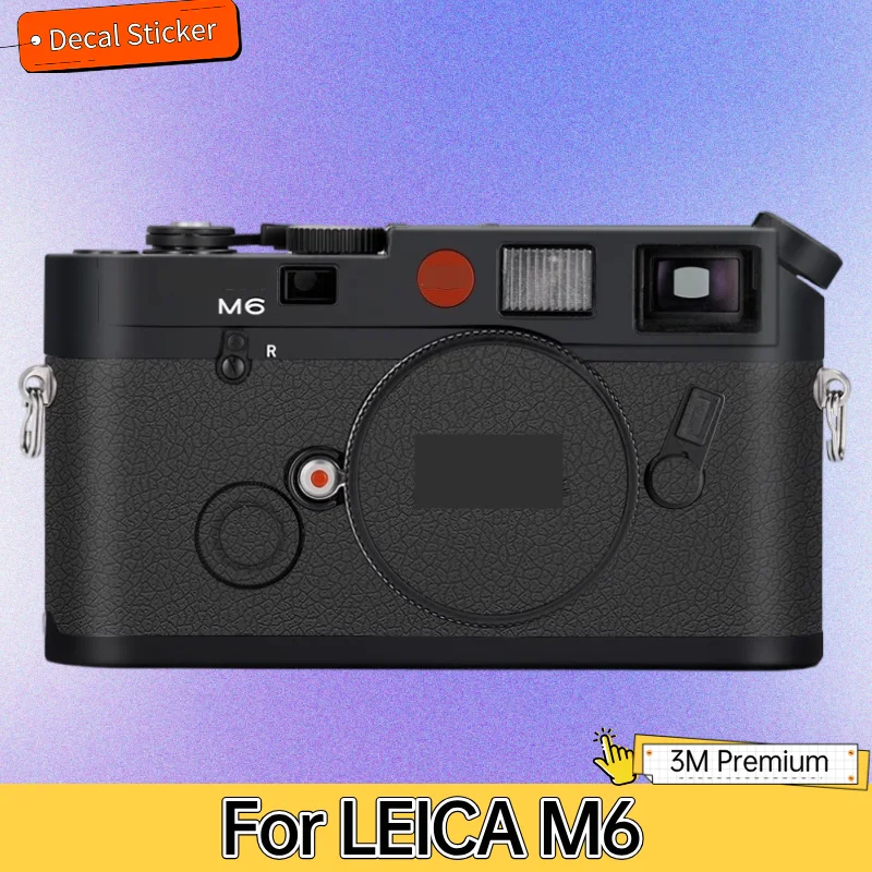 For LEICA M6 Camera Sticker Protective Skin Decal Vinyl Wrap Film Anti-Scratch Protector Coat M 6