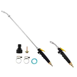 Sprayer Wands with Shut Off Valves Garden Watering with Hose Quick Connector High Pressure Washer Sprayer Garden Sprayer Wands