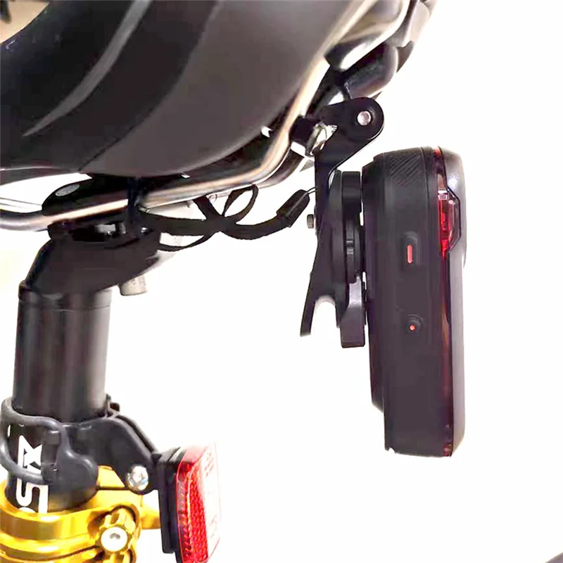 AED2-Bike Saddle Supports For Garmin Varia RCT715 Radar Tail Light Cushion Gopro Adapter Seat Cushion Bicycle Accessories